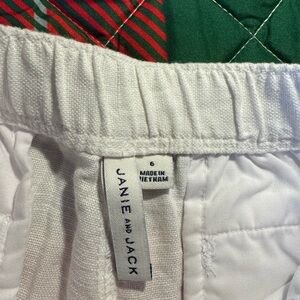 Janie and Jack White Pants